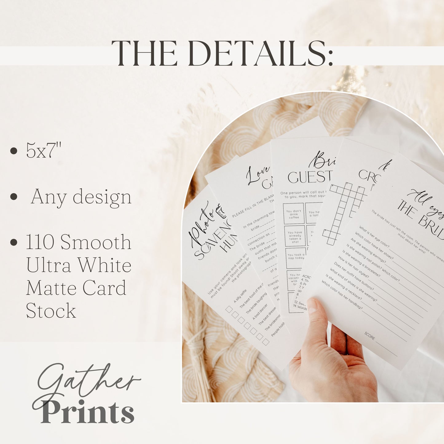 Printing Service for 5x7