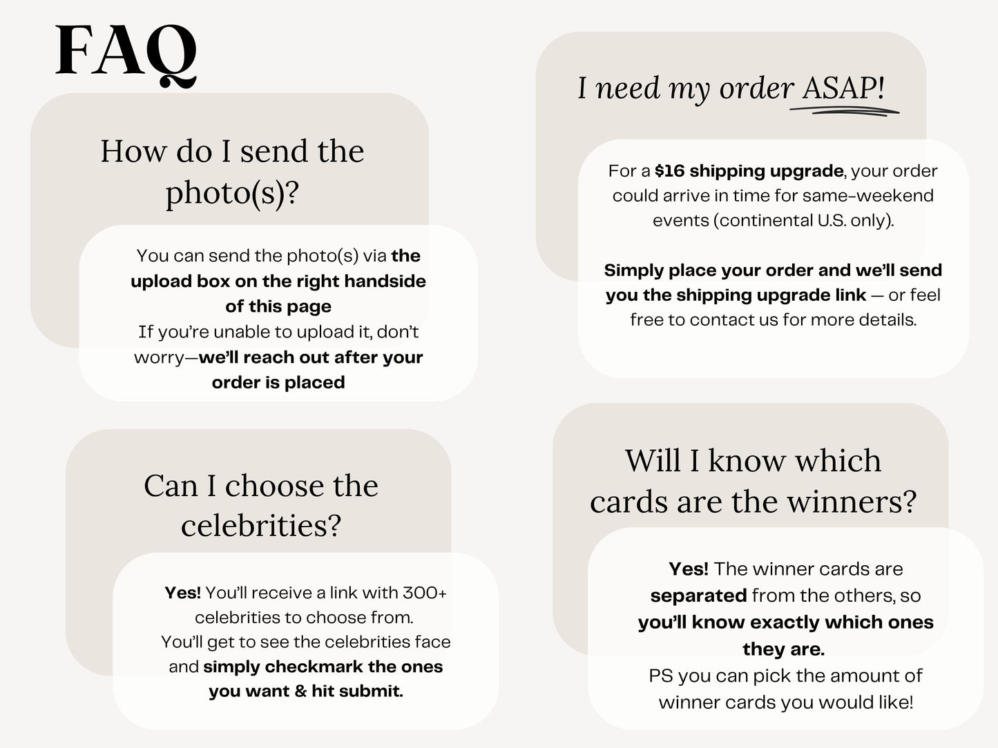 FAQ for Who Has the Groom scratch off bridal shower game cards – fun printed wedding party game