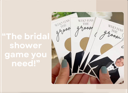 Bridal shower games Who has the groom video